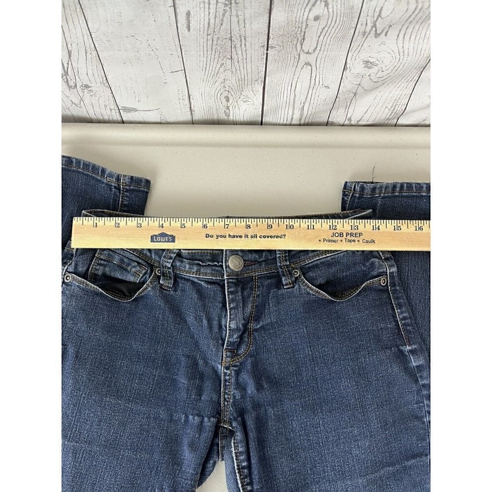The Limited Denim Skinny Leg Dark Blue Jeans 917 Womens 6 - Picture 8 of 12